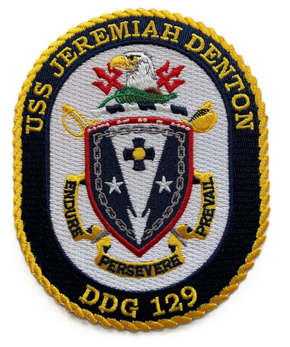 Ship crest patch - ship's, uss